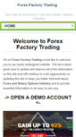 Mobile Screenshot of forex-factory-trading.com